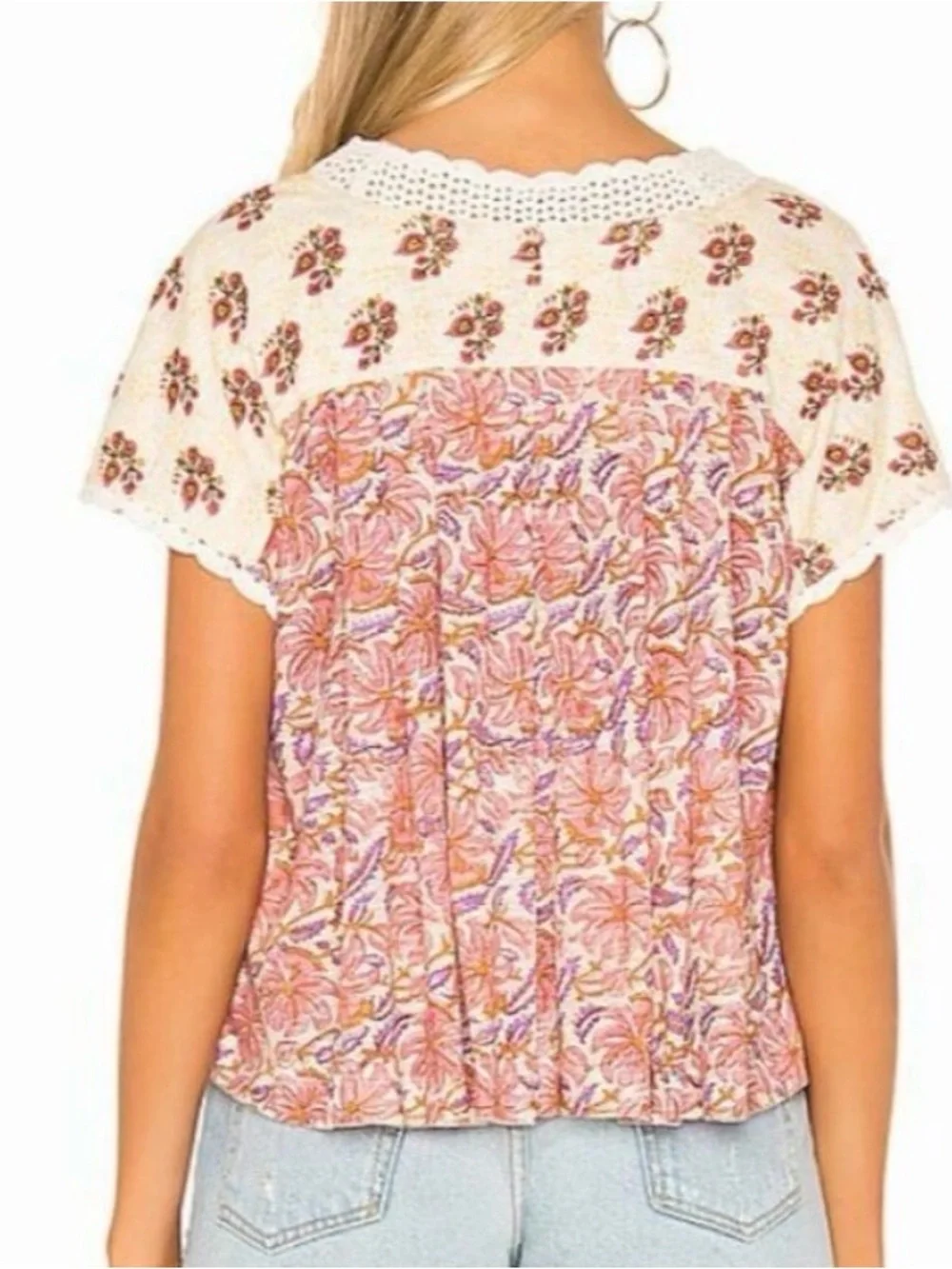 Free People lightweight floral